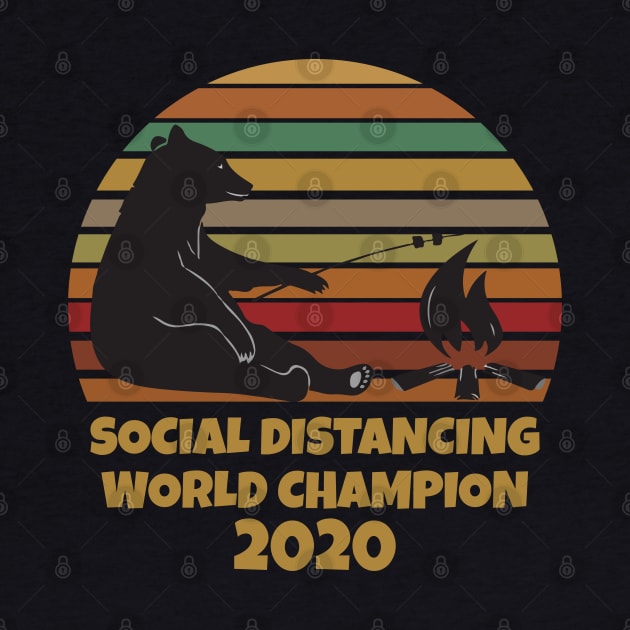Social Distancing World Champion 2020 by WorkMemes